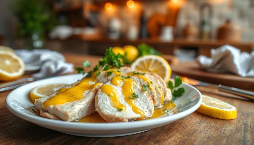 Petto di pollo al limone ricetta semplice e saporita per pasti veloci.
