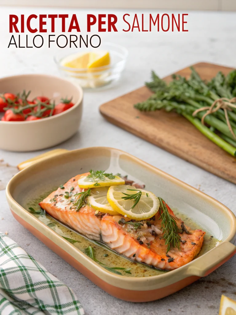 ricetta per salmone al forno