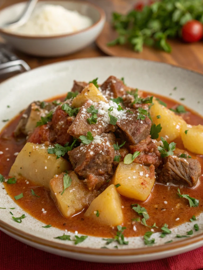 spezzatino con patate