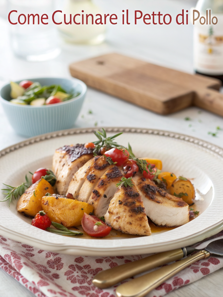 come cucinare il petto di pollo