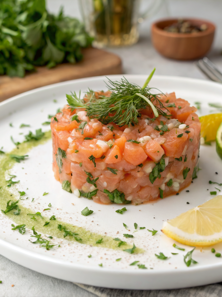 tartare di salmone ricetta italiana